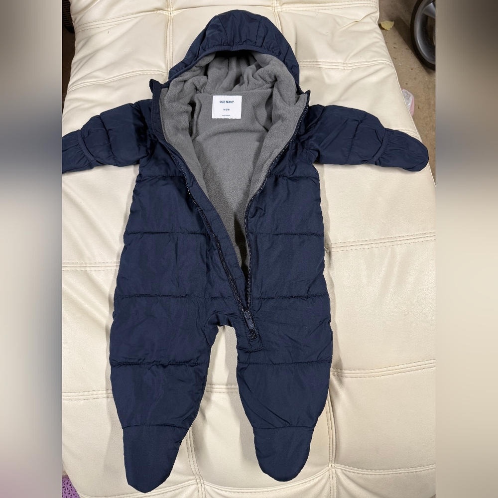 Old Navy Dark Blue Baby Footed One Piece